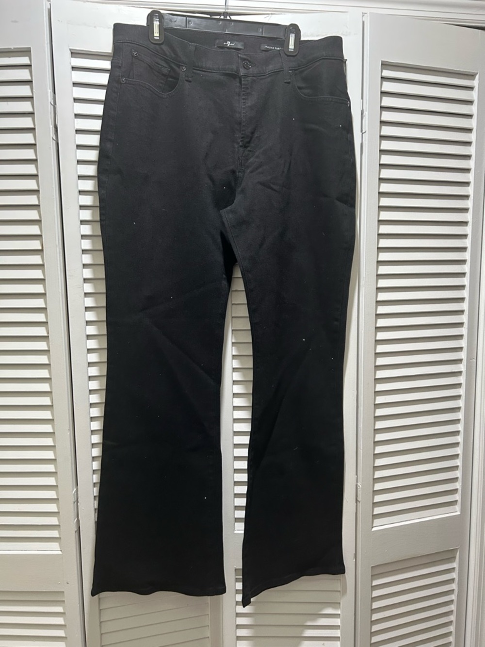 7 For All Mankind woman’s Black Bootcut Jeans